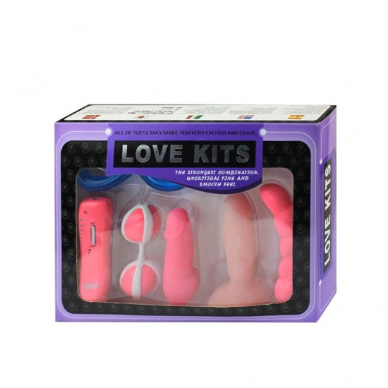 Love Kits 6 Parça Anal Plug Seti Hepsi Bir Arada